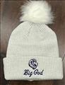 * NEW ITEM * - Big God Beanie with Pom