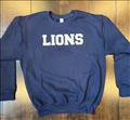 DMC LIONS Applique Sweatshirt