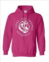 *NEW ITEM* - DMC Dark Pink Hooded Sweatshirt